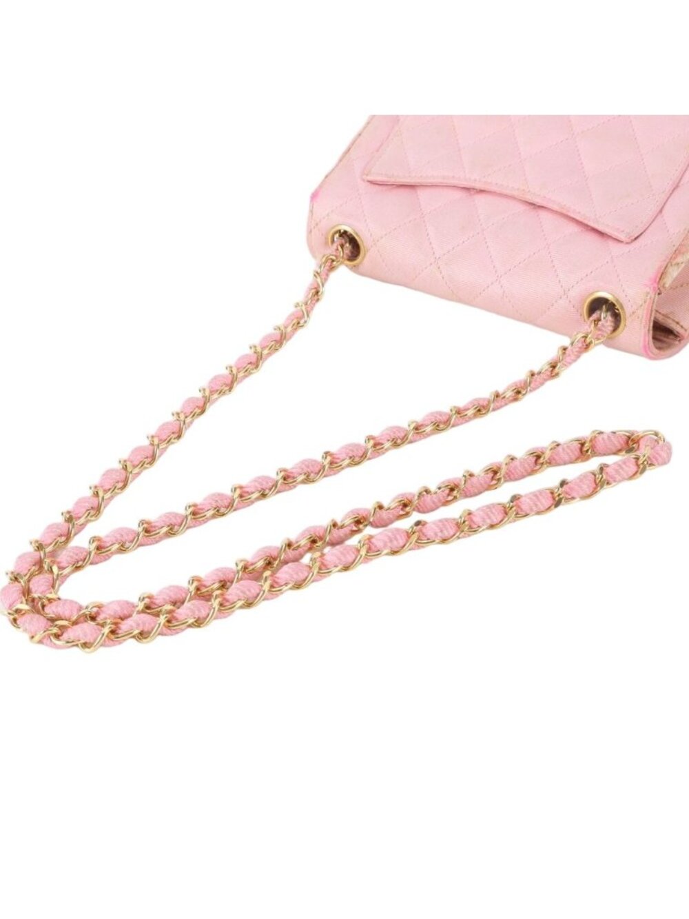 Chanel Quilted Chain CC Logo Shoulder Bag Crossbody - Picture 2 of 12